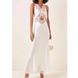 SIR the Label Ivory Aries cut out gown size 3/ US 8